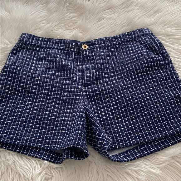 Lilly Pulitzer Navy and White Checkered Shorts size 16 excellent condition - Picture 5 of 12